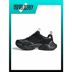 Кроссовки adidas, размер EU 38.5 стопа (23.5CM), черный