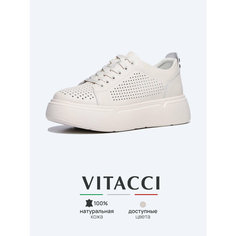 Кеды VITACCI, размер 39, бежевый