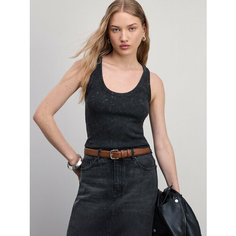 Майка Zarina, размер XS (RU 42)/170, темно-серый меланж