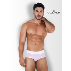 Трусы CLEVER Moda Piping Brief, размер L, сиреневый
