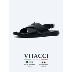 Сандалии VITACCI, размер 43, черный
