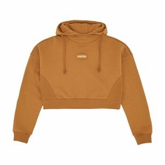 Худи UNITED UNITED 1.0 ESSENTIALS W HOODIE, размер TS, , коричневый