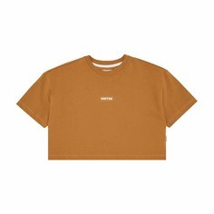 Футболка UNITED UNITED 1.0 ESSENTIALS W TSHIRT, размер TS, коричневый