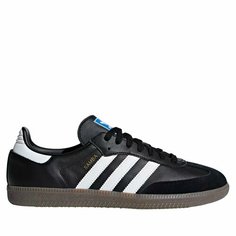 Кроссовки adidas Originals Samba OG, полнота F, размер 11 UK, чёрный