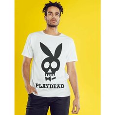 Футболка Playdead, размер 3XL-4XL, белый Нет бренда