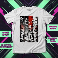 Футболка Самурай 22, размер 9-10XL, белый Нет бренда