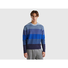 Джемпер UNITED COLORS OF BENETTON, размер XL, , синий