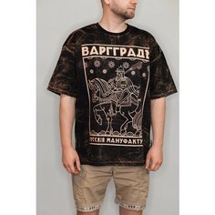 Футболка Варгградъ варгградъ, размер XL, черный