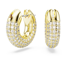 Серьги SWAROVSKI, кристаллы Swarovski, золотистый/желтый