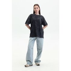 Футболка МАКОВЦВЕТ, размер one size, черный