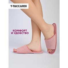 Тапочки T.Taccardi, размер 38, розовый