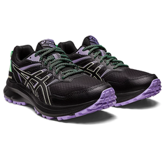 Кроссовки ASICS, размер 7 US, черный, фиолетовый
