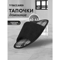Тапочки T.Taccardi, размер 40, черный