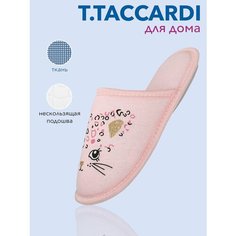 Тапочки T.Taccardi, размер 37, розовый