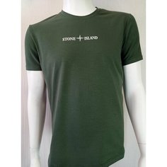 Футболка SPORT COLLECTION, размер 3XL, зеленый/темно-зеленый