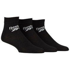 Носки Reebok Ankle Vector, размер 40/42 EU, черный
