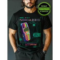 Футболка Romax Tex, размер 60, черный