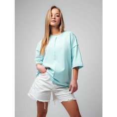 Футболка DARKED, размер L, голубой, голубой