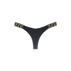 Плавки Versace Greca, размер 4 undefined (Versace (числовой)), черный