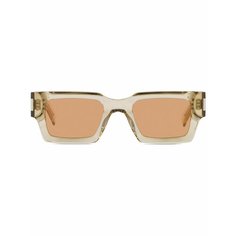 Солнцезащитные очки Saint Laurent, yellow