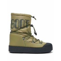 Сапоги MOON BOOT, размер 45 EU (Moon Boot (Европа)), зелeный