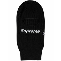 Балаклава Supreme для мужчин и женщин, размер Один размер undefined (Один размер), black