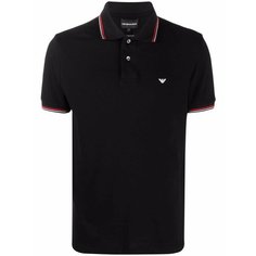 Поло EMPORIO ARMANI, размер XXL undefined (Emporio Armani (стандартный)), черный