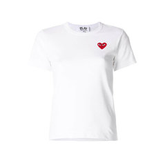 Футболка Comme des Garcons PLAY, размер XS undefined (Стандартные размеры), серебристый