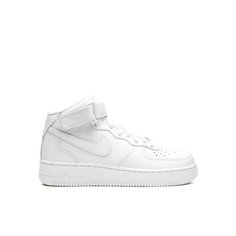 Кроссовки NIKE Air Force 1 07 Mid, размер 9 US (Nike US), White/White/White