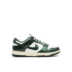 Кроссовки NIKE Dunk Low Vintage, размер 5 US (Nike US), зелeный