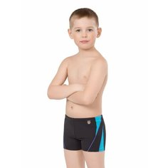 Плавки Lightswim Лето 2024, размер 7-8 лет, голубой, серый, синий