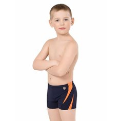 Плавки Lightswim лето 2024, размер 11-12 лет, синий, оранжевый