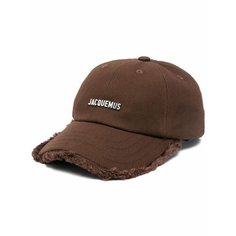 Бейсболка Jacquemus La Casquette Artichaut для мужчин и женщин, размер 60 cm (Головные уборы (см)), коричневый