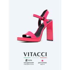 Босоножки VITACCI, размер 37, фуксия