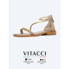 Сандалии VITACCI, размер 37, бежевый