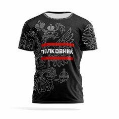 Футболка PANiN Brand, размер XXL, черный, серый