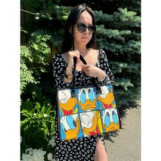 Сумка пляжная , фактура матовая, зернистая, желтый Нет бренда