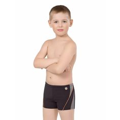 Плавки Lightswim лето 2024, размер 9-10 лет, серый, оранжевый
