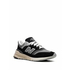 Кеды New Balance, размер 9.5 US, черный