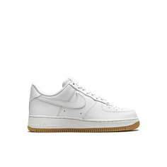 Кроссовки NIKE Air Force 1 07, размер 14 US, серебристый