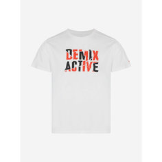 Футболка Demix Active Boys T-shirt, размер 164/170, белый