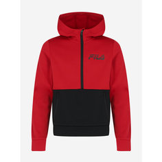 Толстовка Fila Running Boys HF Jumper, размер 170/176, красный/черный