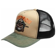 Бейсболка STETSON для мужчин и женщин, размер 0, оливковый