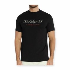 Футболка Karl Lagerfeld, размер 3XL, черный