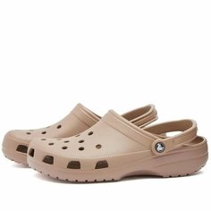 Сабо Crocs Classic, размер M10/W12 US, светло-коричневый