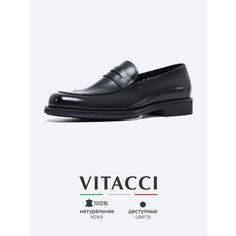 Лоферы VITACCI, размер 41, черный