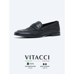 Лоферы VITACCI, размер 41, черный