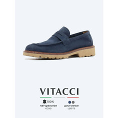 Лоферы VITACCI, размер 44, синий