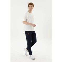 Брюки спортивные U.S. POLO ASSN., размер L, темно-синий