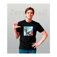 Футболка Zerosell bobr kurwa, размер 4XS, черный